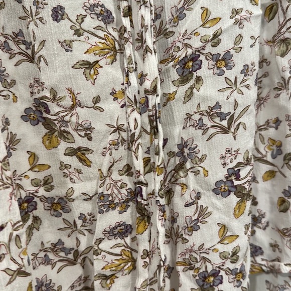 Lucca Couture flowy flowery top sz XS - Picture 7 of 7